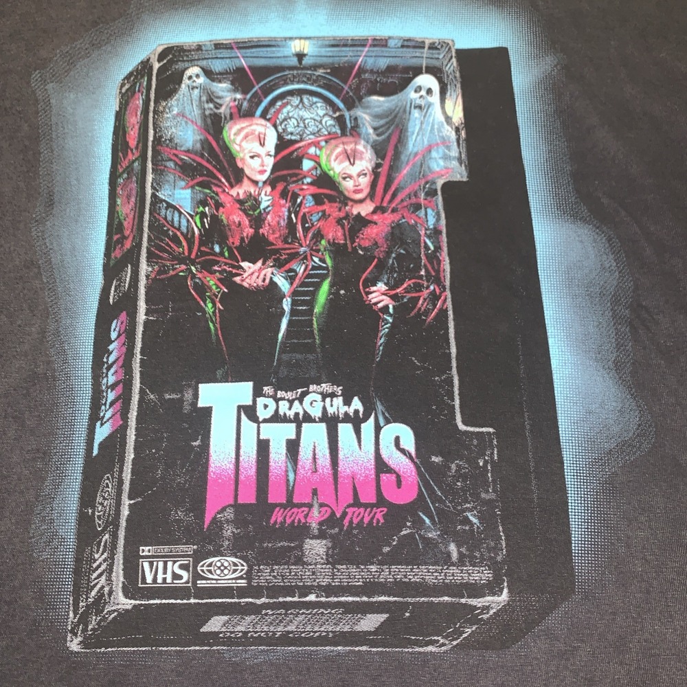 RARE The Boulet Brothers' Dragula World Tour Shirt Adult Large